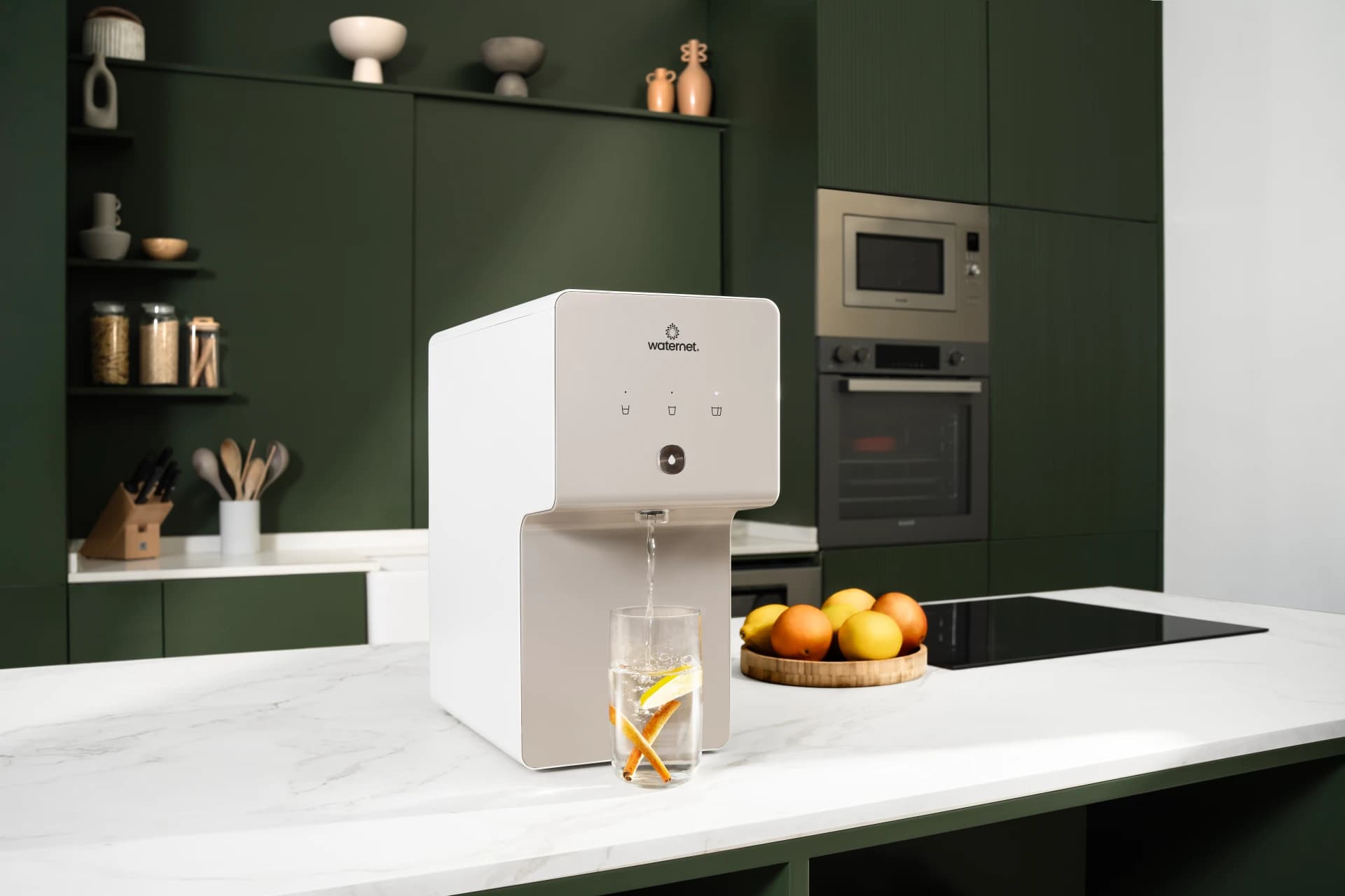 Tap water in its purest form